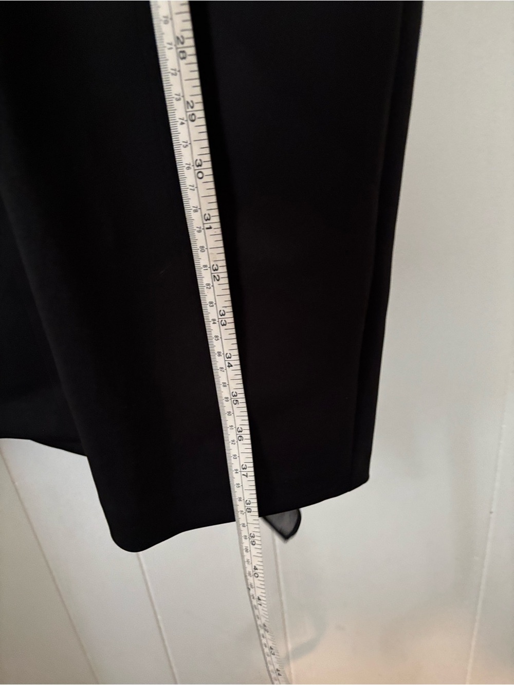 Calvin Klein Black Sleeveless Ruffle Midi Dress - Picture 5 of 6